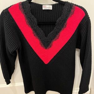 Valentino Red Sweater
